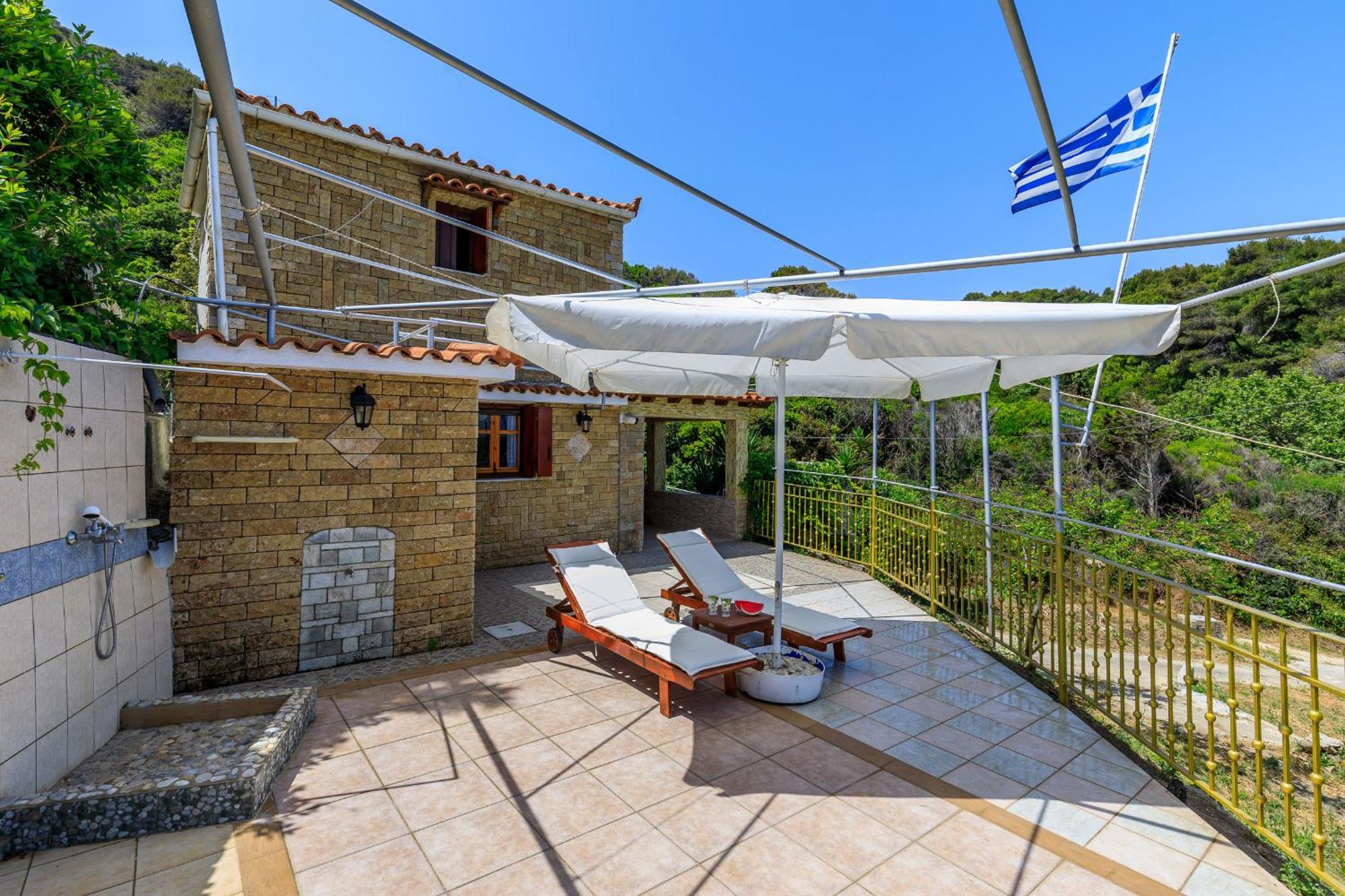 Atheato Nerissa Cottage - Skopelos Glossa מראה חיצוני תמונה